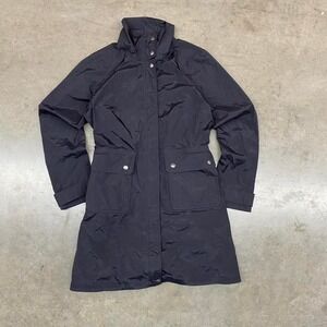 Patagonia Women's Black trench coat jacket‎